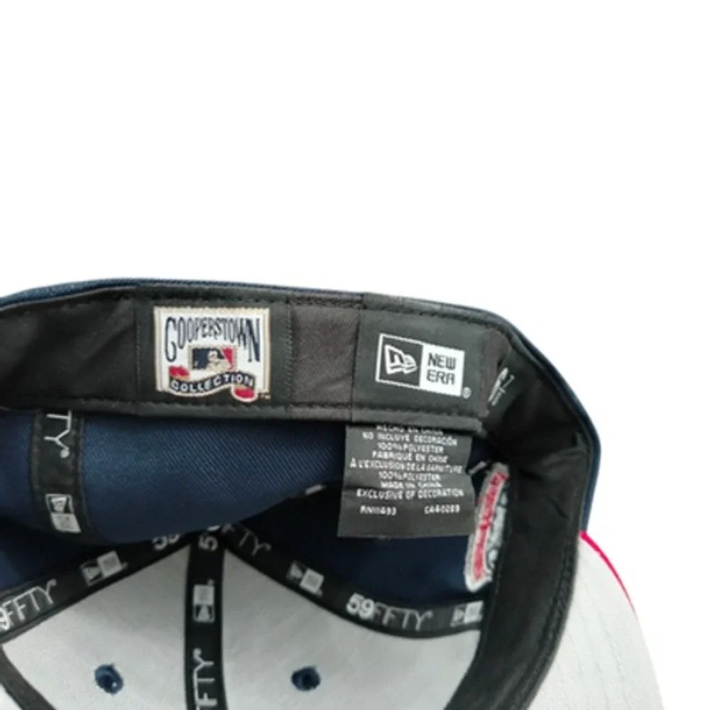 Brooklyn Dodgers Hat Cap Fitted‎ Mens 7 MLB Baseball 1955 World Series New Era